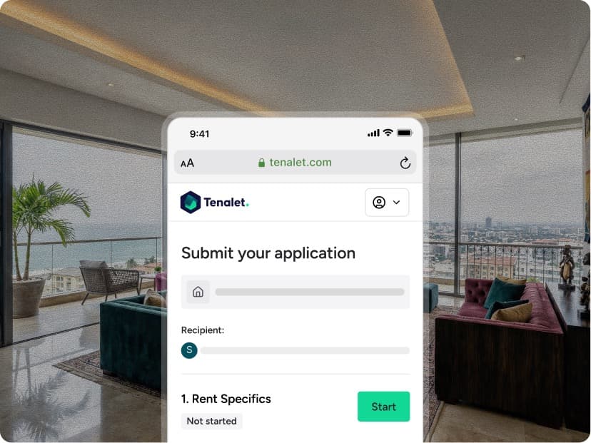 Complete your application on phone